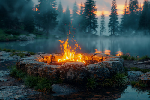 Construire un feu de camp en pleine nature : le guide ultime du campeur aventurier