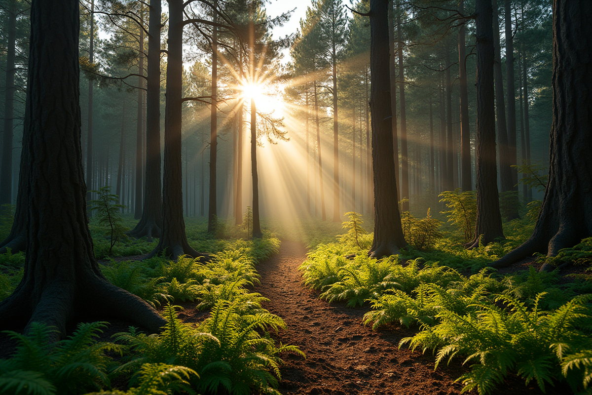 forêt effrayante