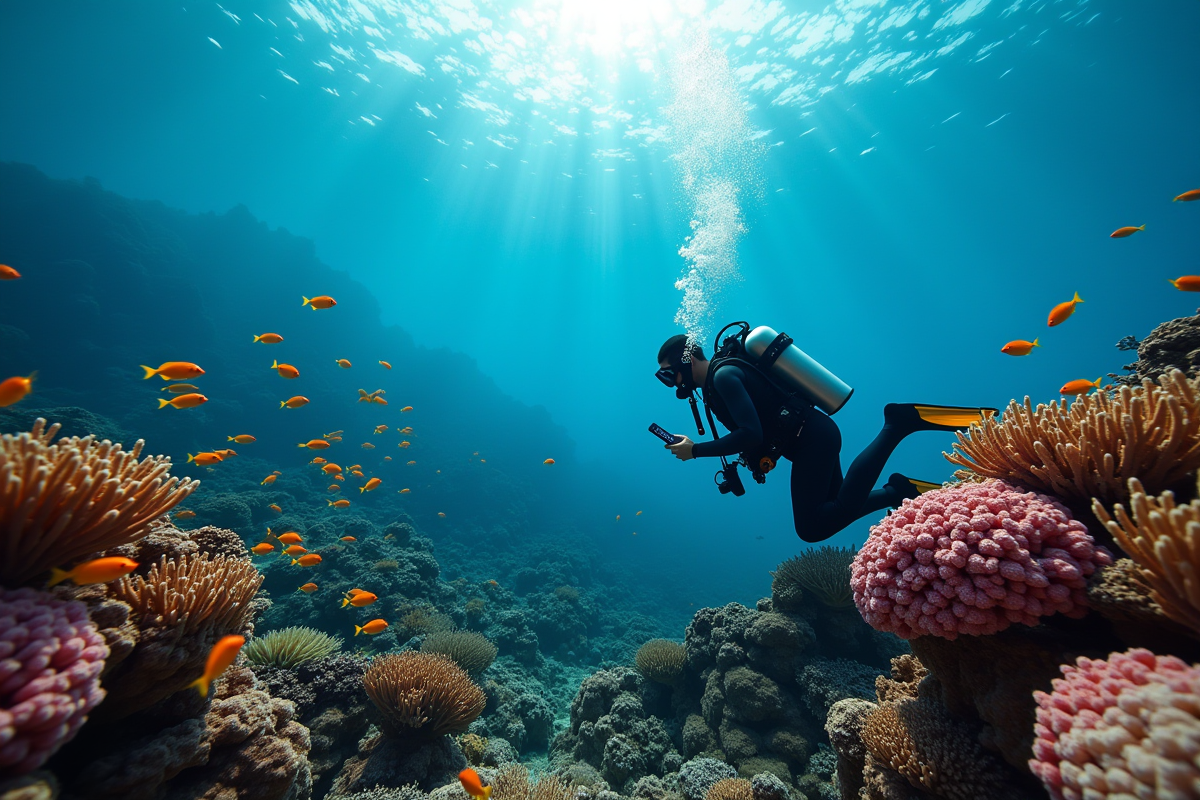 plongée corail